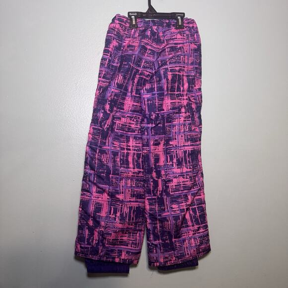 Champion Snow Pants Girls Size M (7-8) Purple Pink Pockets Venture Dry Ski - Picture 7 of 8